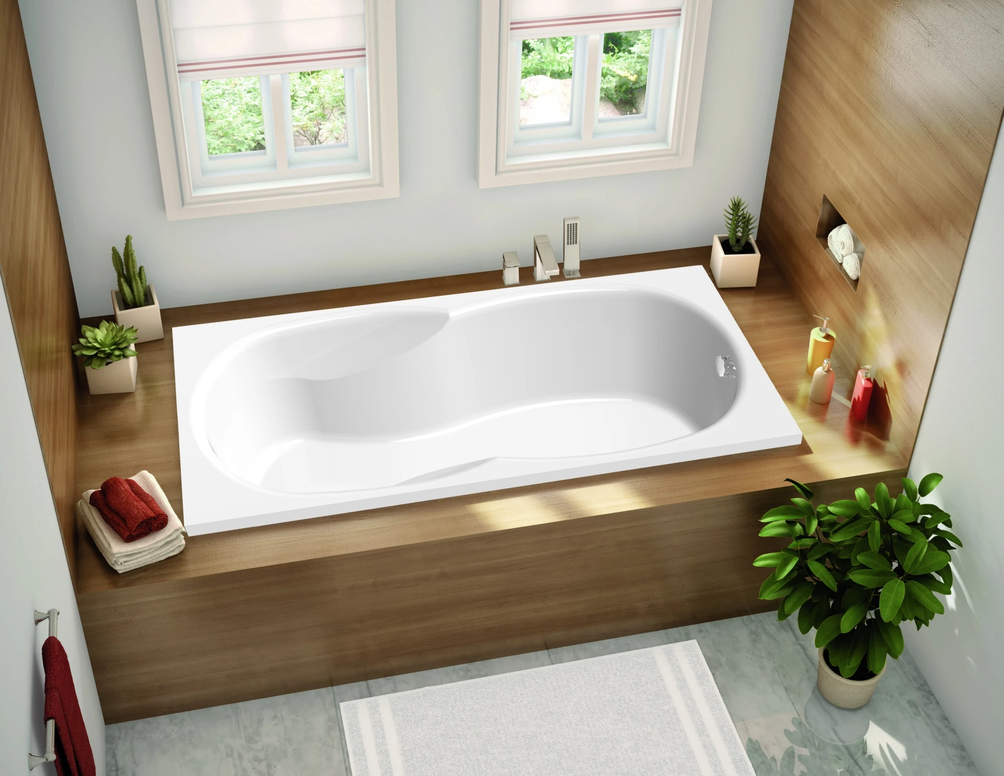Акриловая ванна C-Bath Vesta 160x70